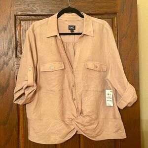 New with tags women’s woven top by INC